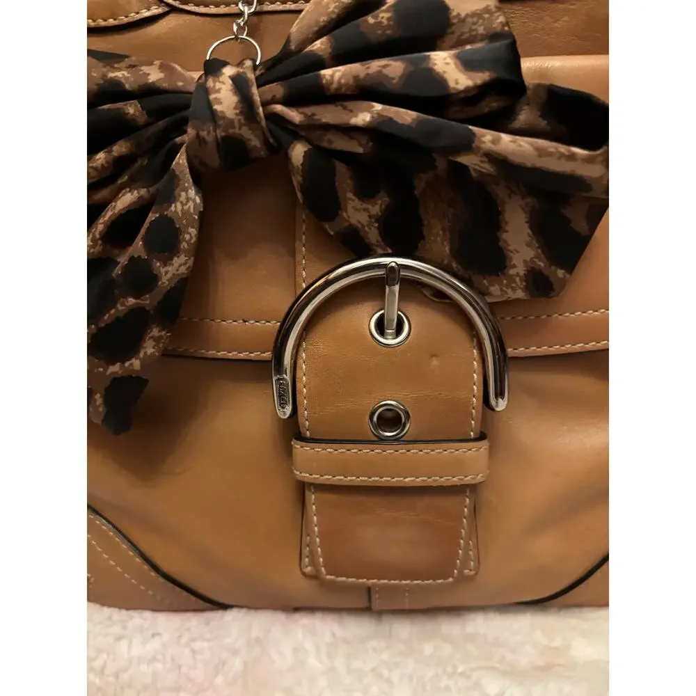 Excellent barely used Coach Vintage Soho Buckle Satchel – Tan Leather - Picture 3 of 12